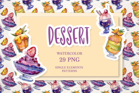 Divine Sweetness Watercolor Png Illustrations