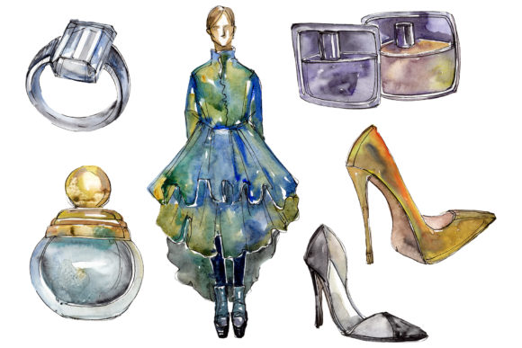 High Fashion Watercolor