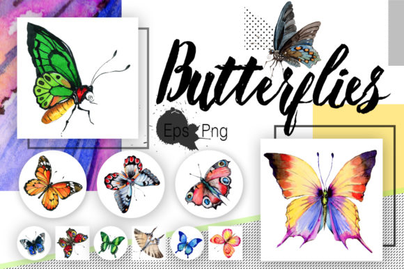 Watercolor Butterflies Review